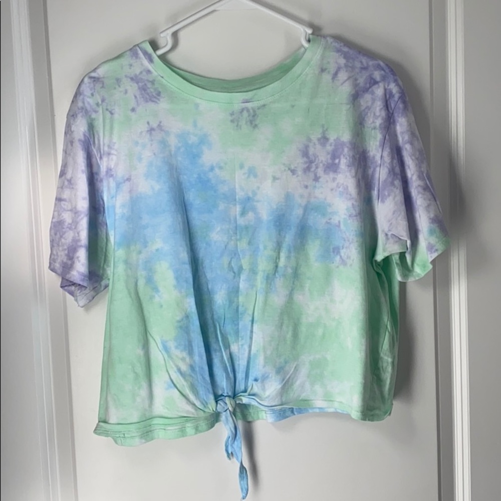 Tie Die Crop